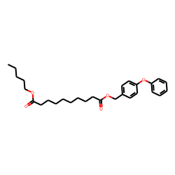 Sebacic acid, 4-phenoxybenzyl pentyl ester