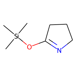 Butyro-1,4-lactam, mono-TMS