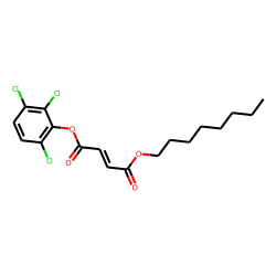 Fumaric acid, octyl 2,3,6-trichlorophenyl ester