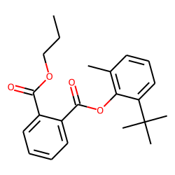 Phthalic acid, propyl 2-tert-butyl-6-methylphenyl ester