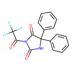 5,5-Diphenylhydantoin, 3-trifluoroacetyl-