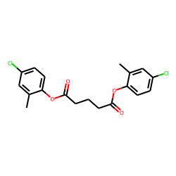 Glutaric acid, di(2-methyl-4-chlorophenyl) ester