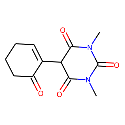 1,5-Dimethyl-5-(6-oxocyclohexen-1-yl)hexahydropyrimidine-2,4,6-trione