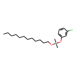 Silane, (3-chlorophenyloxy)dimethyldodecyloxy-