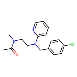Norchloropyramine, acetylated