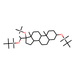 5«beta»-Pregnane-3«alpha»,17«alpha»,20«alpha»-triol, (3,20-O)-diTBDMSi, (17-O)-TMSi