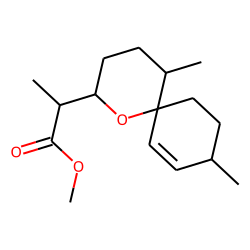 Methyl 7,11-di-epi-6,10-epoxybisabol-2-en-12-oate
