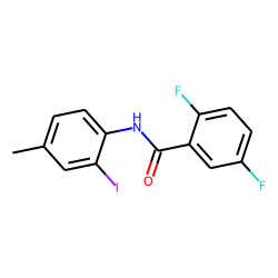 2,5-Difluorobenzamide, N-(2-iodo-4-methylphenyl)-