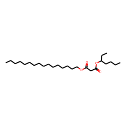 Malonic acid, 3-heptyl hexadecyl ester