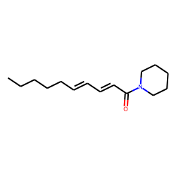2,4-Decadienoyl piperidide I