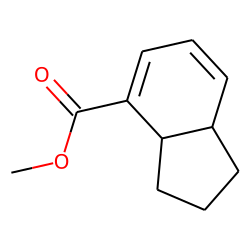 Methyl trans-2,3,3a,7a-tetrahydro-1H-indene-4-carboxylate