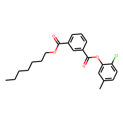 Isophthalic acid, 2-chloro-5-methylphenyl heptyl ester