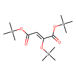 2-Hydroxybut-2-enedioic acid, O-trimethylsilyl-, bis(trimethylsilyl) ester