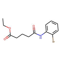 Glutaric acid, monoamide, N-(2-bromophenyl)-, ethyl ester