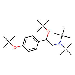 (.+/-.)-Octopamine, N,N,O,O'-tetra(trimethylsilyl)-