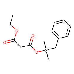 Malonic acid, benzyldimethylsilyl ethyl ester
