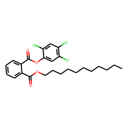 Phthalic acid, 2,4,5-trichlorophenyl undecyl ester
