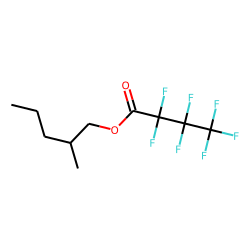 1-Heptafluorobutyryloxy-2-methylpentane