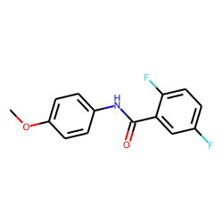 2,5-Difluorobenzamide, N-(4-methoxyphenyl)-