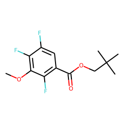 2,4,5-Trifluoro-3-methoxybenzoic acid, neopentyl ester