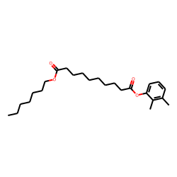 Sebacic acid, 2,3-dimethylphenyl heptyl ester