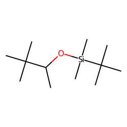 3,3-Dimethyl-2-butanol, tert-butyldimethylsilyl ether