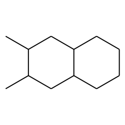 trans,trans,trans-Bicyclo[4.4.0]decane, 3,4-dimethyl