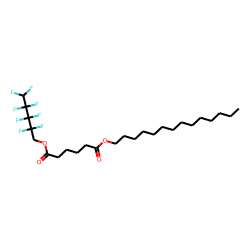 Adipic acid, 2,2,3,3,4,4,5,5-octafluoropentyl tetradecyl ester