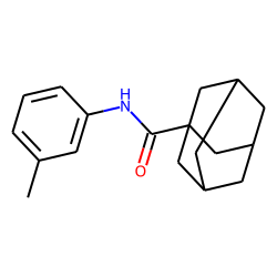 1-Adamantanecarboxamide, N-(3-methylphenyl)-