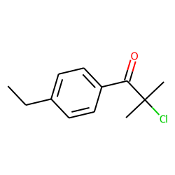 1-Propanone, 2-chloro-1-(4-ethylphenyl)-2-methyl-