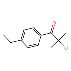 2-Chloro-1-(4-ethylphenyl)-2-methyl-1-propanone