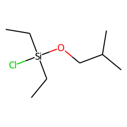 Silane, chlorodiethylisobutoxy-