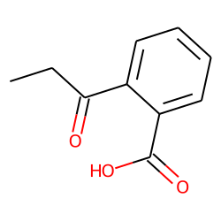 Benzoic acid, 2-(1-oxopropyl)-