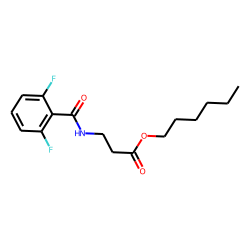 «beta»-Alanine, N-(2,6-difluorobenzoyl)-, hexyl ester