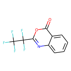4H-3,1-Benzoxazine-4-one, 2-pentafluoroethyl-