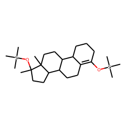 Estran-4-on-17B-ol, 17A-methyl, TMS
