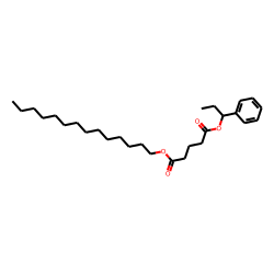 Glutaric acid, 1-phenylpropyl tetradecyl ester