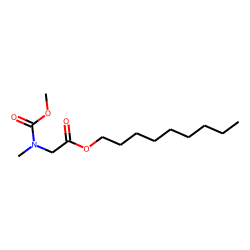 Glycine, N-methyl-N-methoxycarbonyl-, nonyl ester