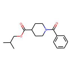 Isonipecotic acid, N-benzoyl-, isobutyl ester