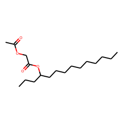 Acetoxyacetic acid, 4-tetradecyl ester