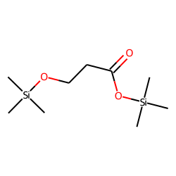 Propanoic acid, 3-[(trimethylsilyl)oxy]-, trimethylsilyl ester