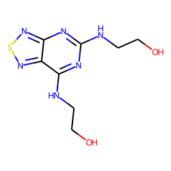 [1,2,5] Thiadiazolo[3,4-d]pyrimidine-5,7-bis (2-hydroxyethylamino)-
