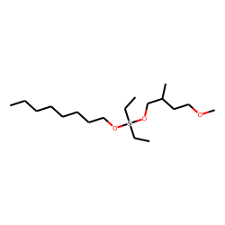Silane, diethyl(2-methyl-4-methoxybutoxy)octyloxy-