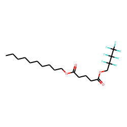 Glutaric acid, decyl 2,2,3,3,4,4,4-heptafluorobutyl ester