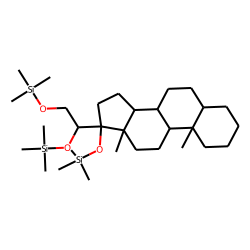 5-«alpha»-Pregnane-17-«alpha»,20-«beta»,21-triol, tris-TMS