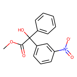 meta-«alpha»-Hydroxymononitrodiphenylacetic acid, methyl ester