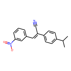 m-Nitrobenzylidene-p-isopropylphenylacetonitrile