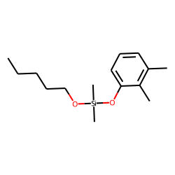 Silane, dimethyl(2,3-dimethylphenoxy)pentyloxy-