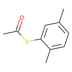 2,5-Dimethylbenzenethiol, S-acetyl-