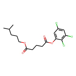Glutaric acid, isohexyl 2,3,5-trichlorophenyl ester